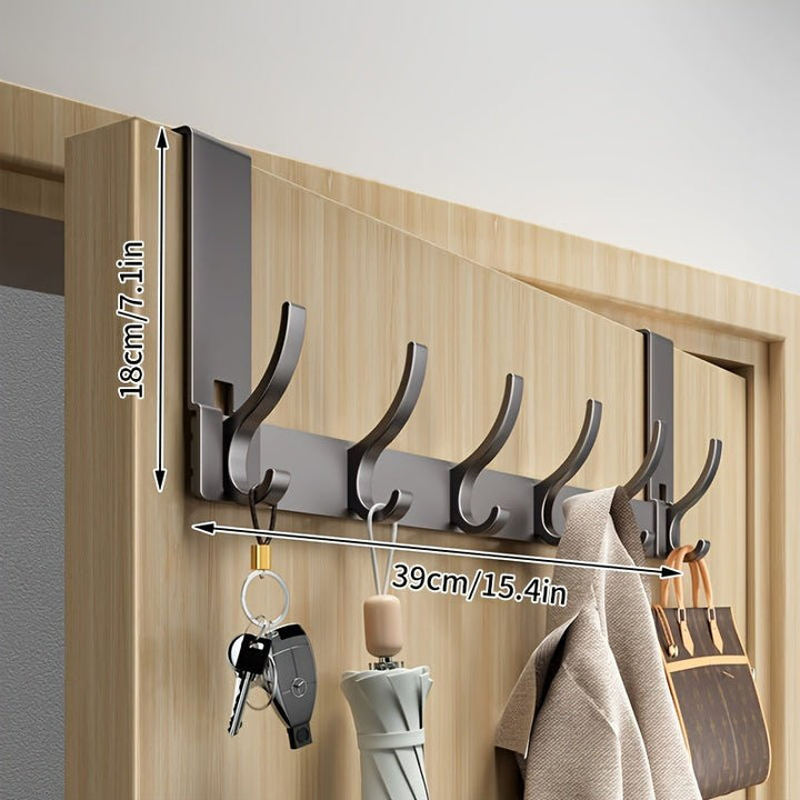 Over-the-Door Hook – No-Drill Storage Solution