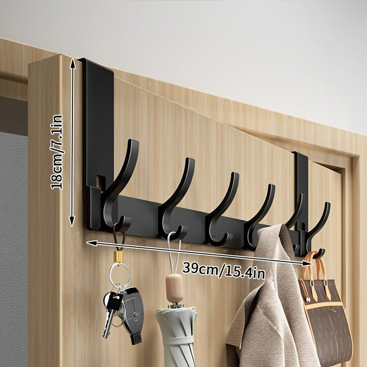 Over-the-Door Hook – No-Drill Storage Solution