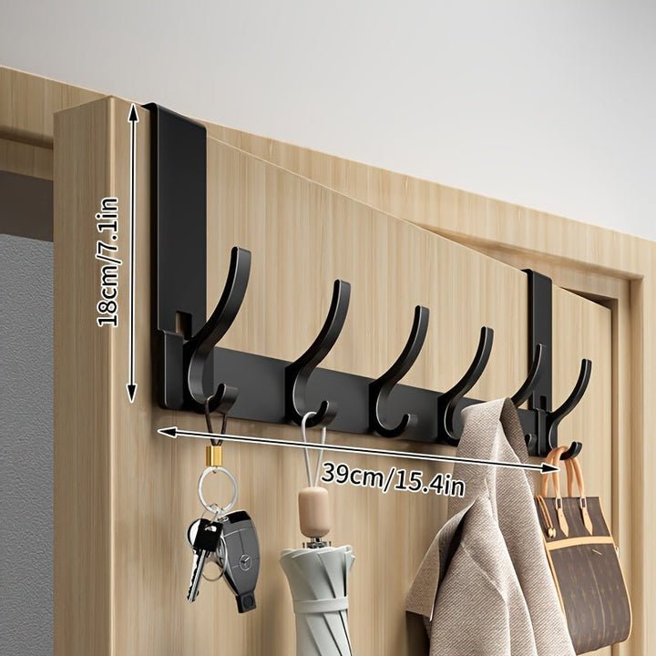 Over-the-Door Hook – No-Drill Storage Solution