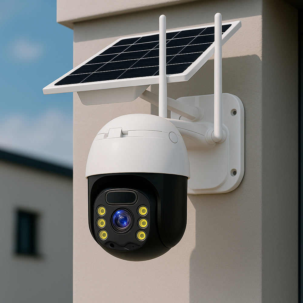 Wireless surveillance camera – solar-powered – 2K Full HD | Kalsten