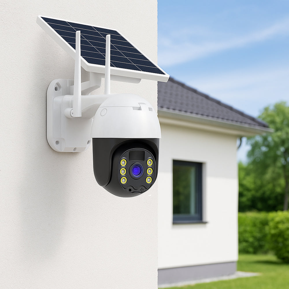 Wireless surveillance camera – solar-powered – 2K Full HD | Kalsten