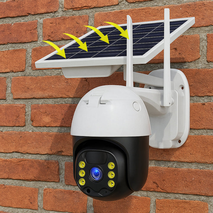 Wireless surveillance camera – solar-powered – 2K Full HD | Kalsten