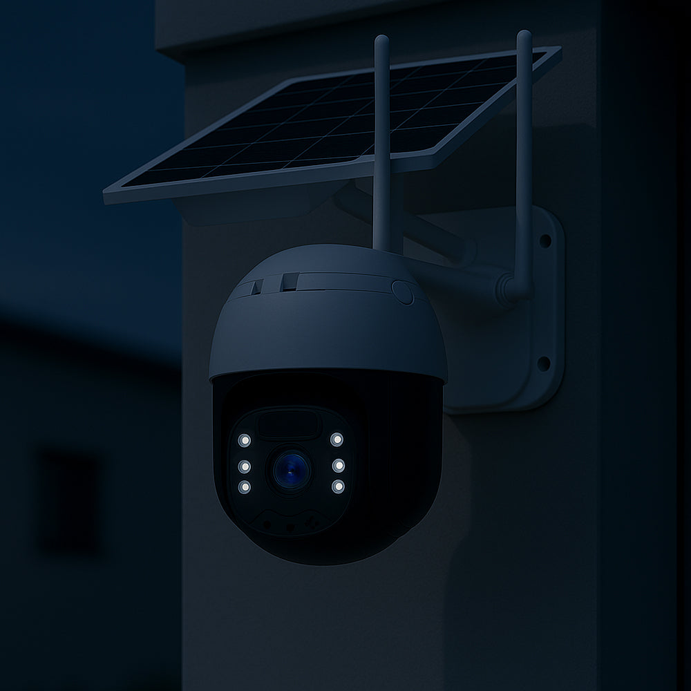 Wireless surveillance camera – solar-powered – 2K Full HD | Kalsten