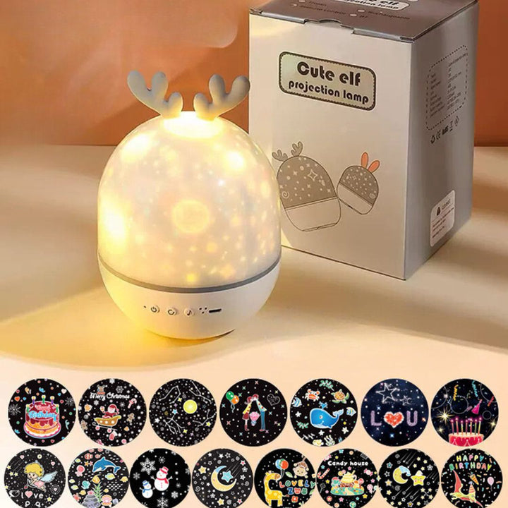 Kids Star Projector Night Lamp