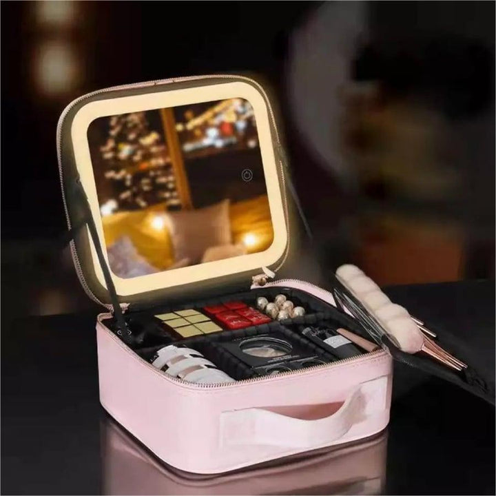 Kalsten | GlamBolt️ | Radiant on the go with LED makeup bag