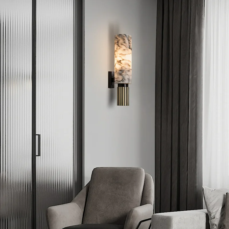 Stylish Marble Wall Lamp - For Luxury and Atmospheric Interior Kalsten