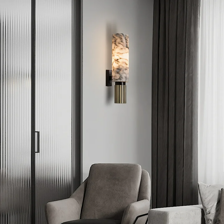 Stylish Marble Wall Lamp - For Luxury and Atmospheric Interior Kalsten