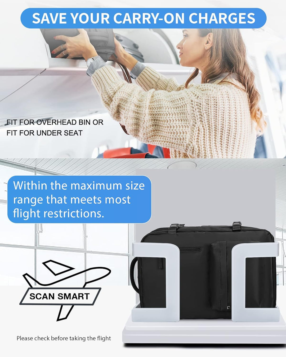 Multi-Compartment Laptop Carry Bag with Adjustable Shoulder Strap | Kalsten