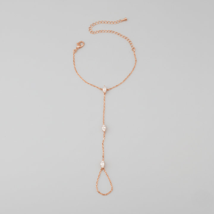 Kalsten | PalmGrace – Adjustable Finger Ring Palm Bracelet with Radiant Crystals