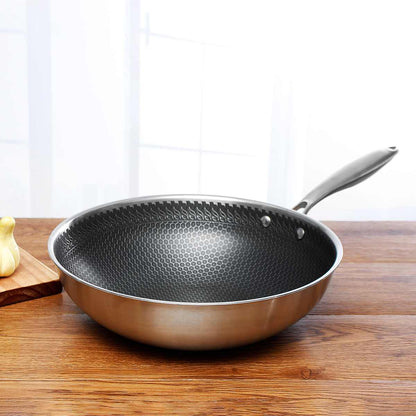 CookPro | Stainless Steel Non-Stick Frying Pan