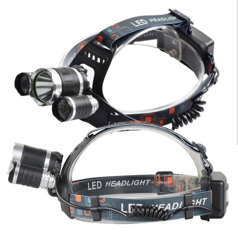 Professional LED Headlamp (5000 Lumens) - Multifunctional and Rechargeable | Kalsten