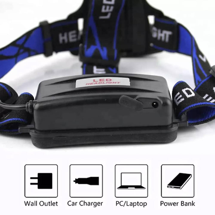 Headlamp 1800 Lumen with adjustable focus and zoom | Kalsten