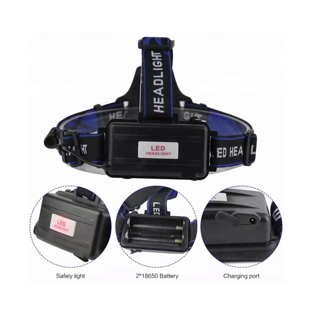 Headlamp 1800 Lumen with adjustable focus and zoom | Kalsten