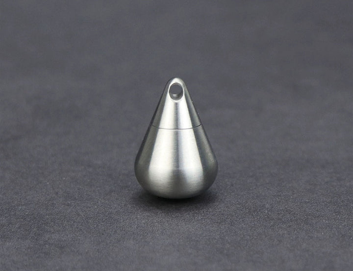 Kalsten | Titanium Droplet Mini Pill Box - Waterproof Travel Case