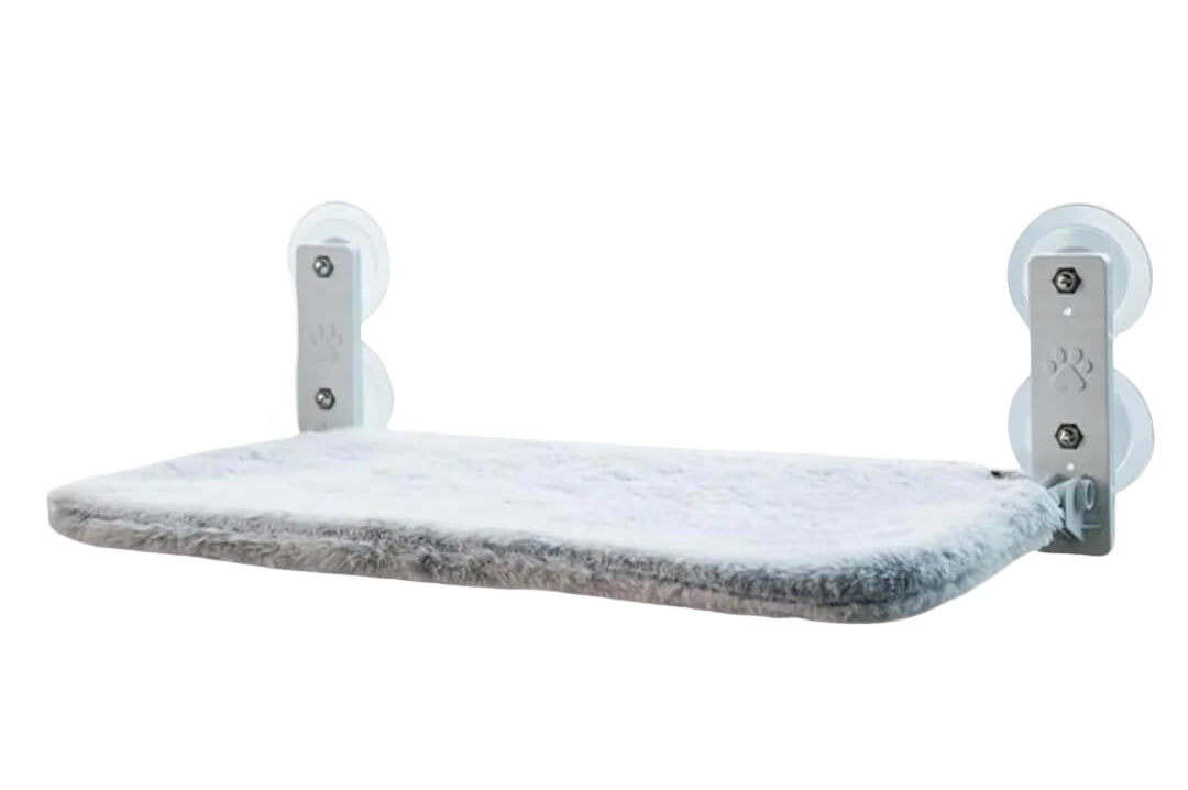 Kalsten | PAWPERCH – Foldable Cat Hammock with Wall-Friendly Mount | No-Drill Window Seat