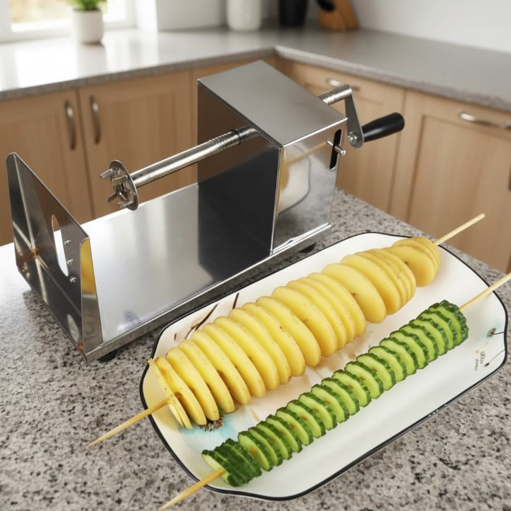Stainless Steel Spiral Cutter for Even Spirals | Kalsten