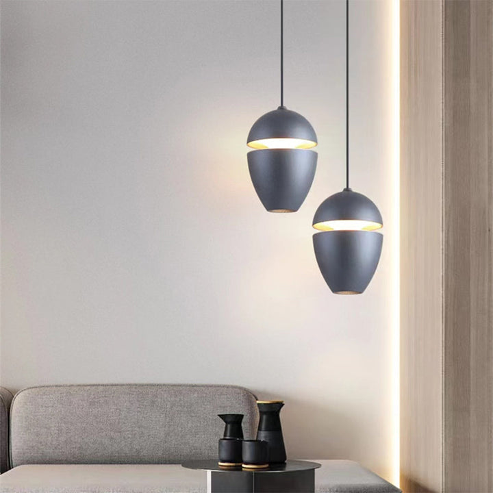 Simple Small 1-Light Bedside Pendant Light for Bedroom | Kalsten