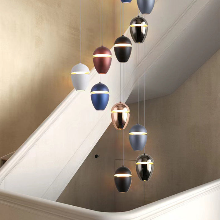 Simple Small 1-Light Bedside Pendant Light for Bedroom | Kalsten