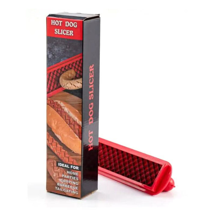 Kalsten | Hot Dog Slicer – Criss-Cross Slots for Even Cooking