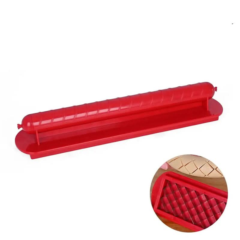 Kalsten | Hot Dog Slicer – Criss-Cross Slots for Even Cooking