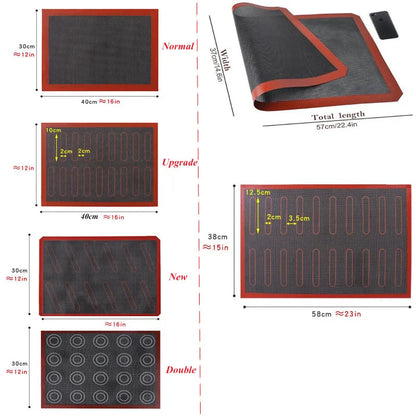 Perforated Silicone Baking Mat, Non-stick Oven Liner, Baking Tools | Karnz