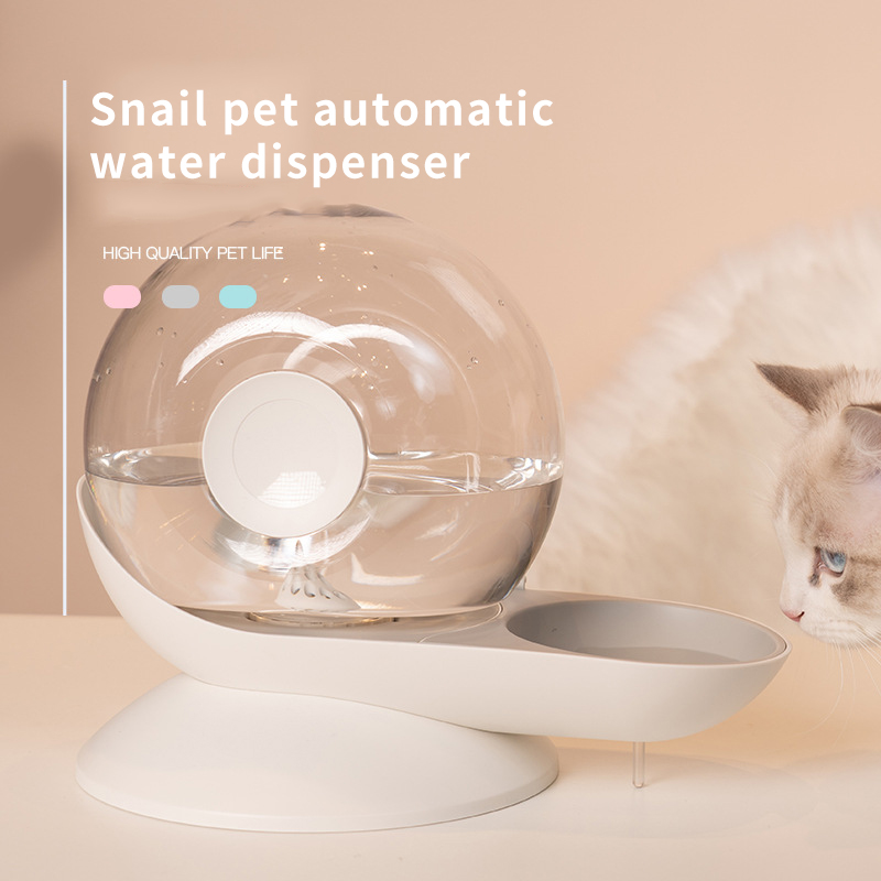 Kalsten | Pet Water Fountain Silent Plastic Bowl Dispenser