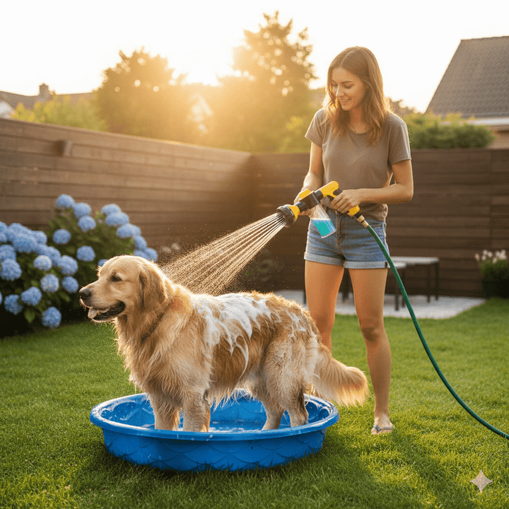 PetWash 360° High-Pressure Dog Wash Spray (3 Modes)