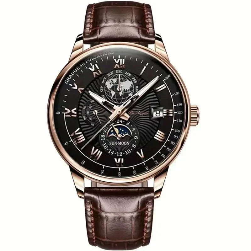 Kalsten | Mechanical Men’s Luxury Watch with Moonphase
