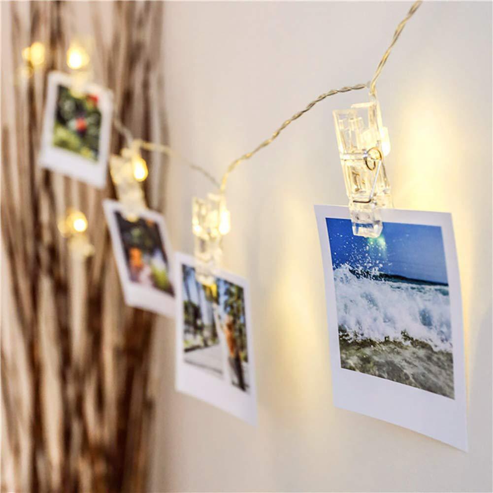 Photo Clips LED Fairy String Lights for Pictures | Kalsten