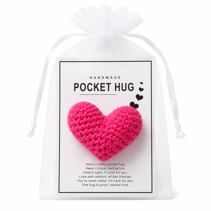 Kalsten | Pocket Hug Crocheted Heart Small Gift