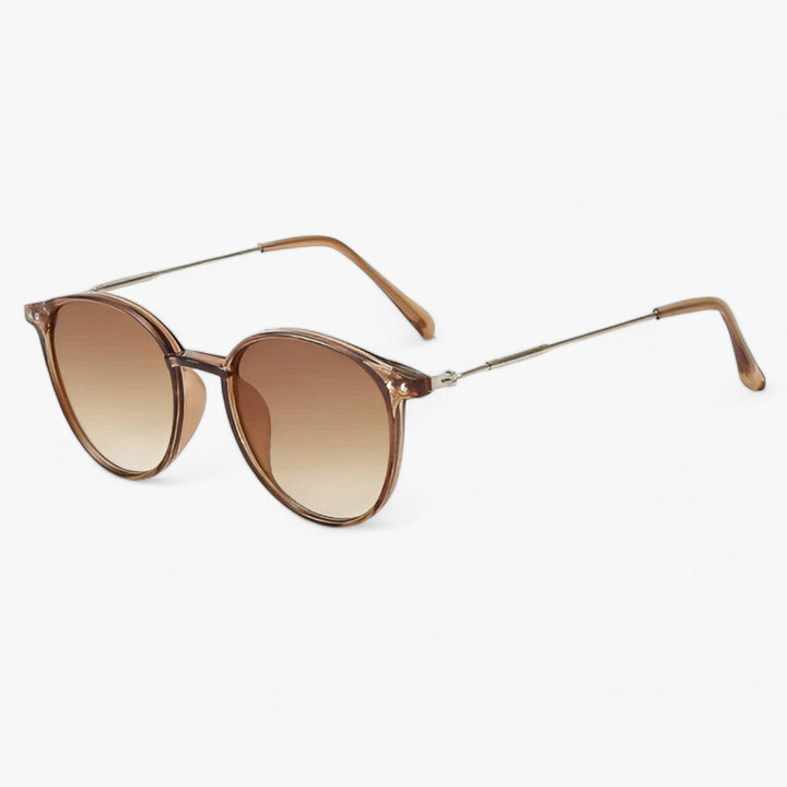 Luxury Women's Sunglasses with Round Frame - Liora | Kalsten