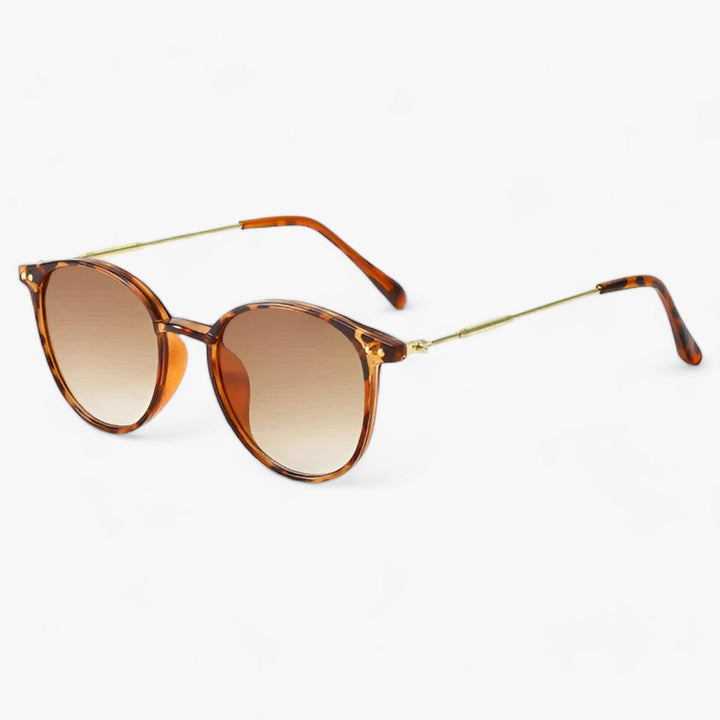 Luxury Women's Sunglasses with Round Frame - Liora | Kalsten
