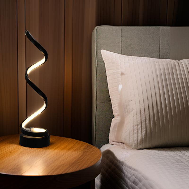 Modern LED Table Lamp with Touch Control and Warm Light Kalsten