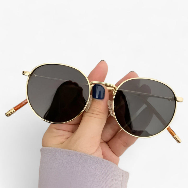 Unisex Designer Sunglasses with Round Lenses - Nova | Kalsten