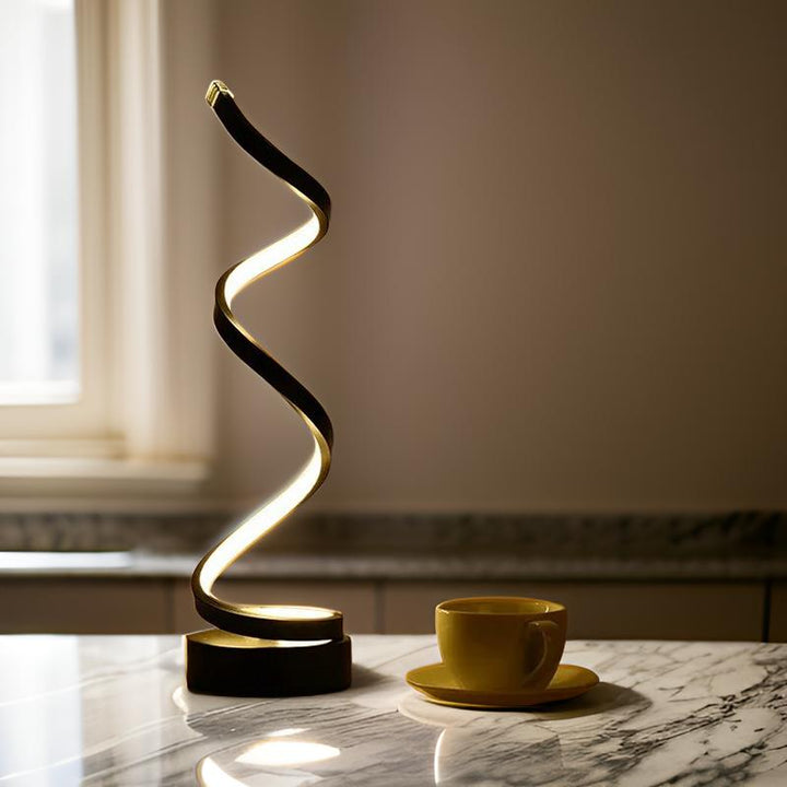 Modern LED table lamp with touch control and warm light | Kalsten