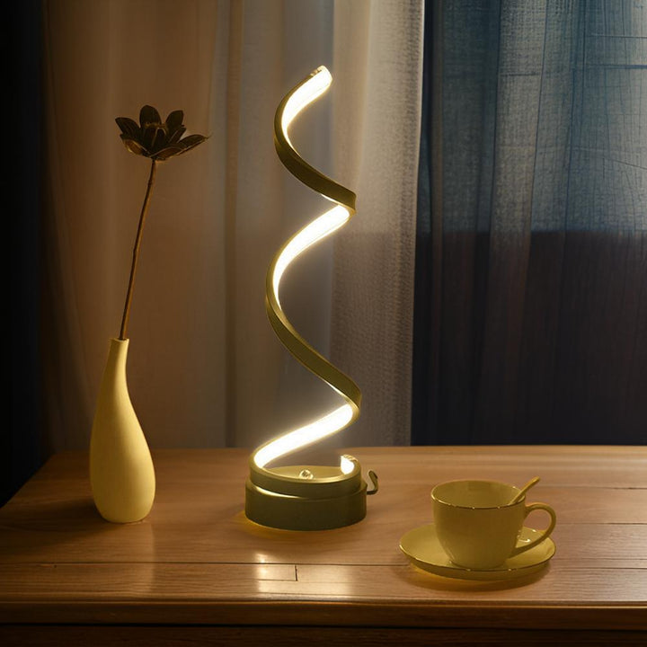 Modern LED table lamp with touch control and warm light | Kalsten