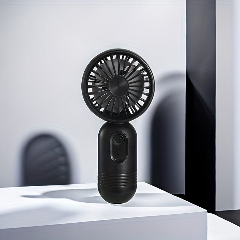 1PC Mini Portable Fan, USB Rechargeable, With 3 Speeds - Handheld Fan For Men And Women - Perfect For Office, Outdoor, Travel, And Camping | Kalsten