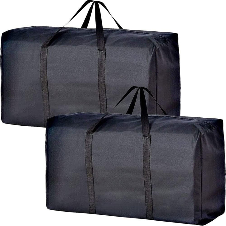 Kalsten | 2 Pieces Large Capacity Moving Bag, With Strong Zippers & Carry Handles, Storage Bag For Clothing, Moving Supplies, Space Saving Storage Bag Organizer, Suitable For Moves, Travel, Packing