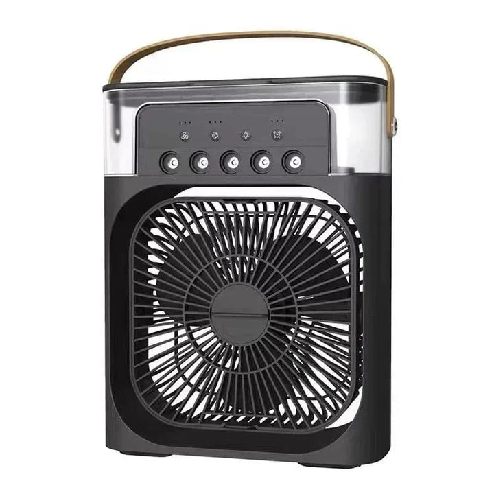 Planet Gates Portable Humidifier Fan AIr Conditioner Household Small Air Cooler Hydrocooling Portable Air Adjustment For Office 3 Speed Fan
