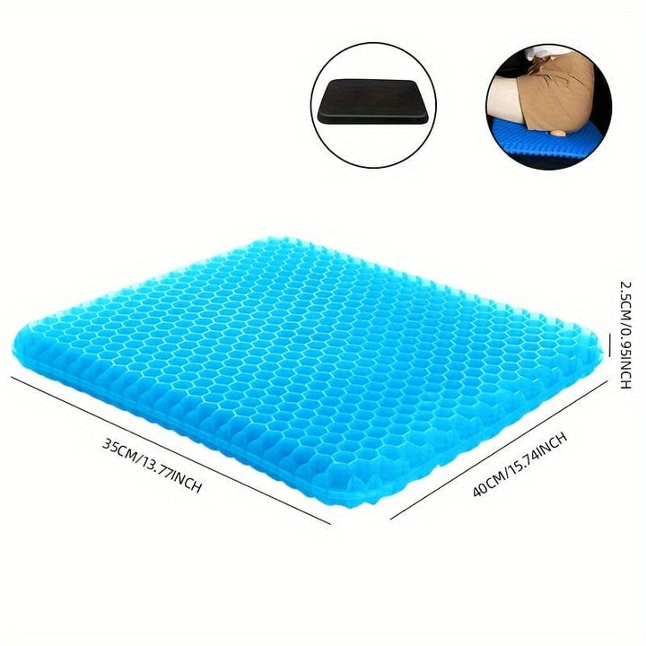 Car Seat Cushion Summer Gel Honeycomb Chair Cushion Cool Cushion Single Ventilated Seat Cushion Breathable Truck Cool Silicone Butt Cushion | Kalsten