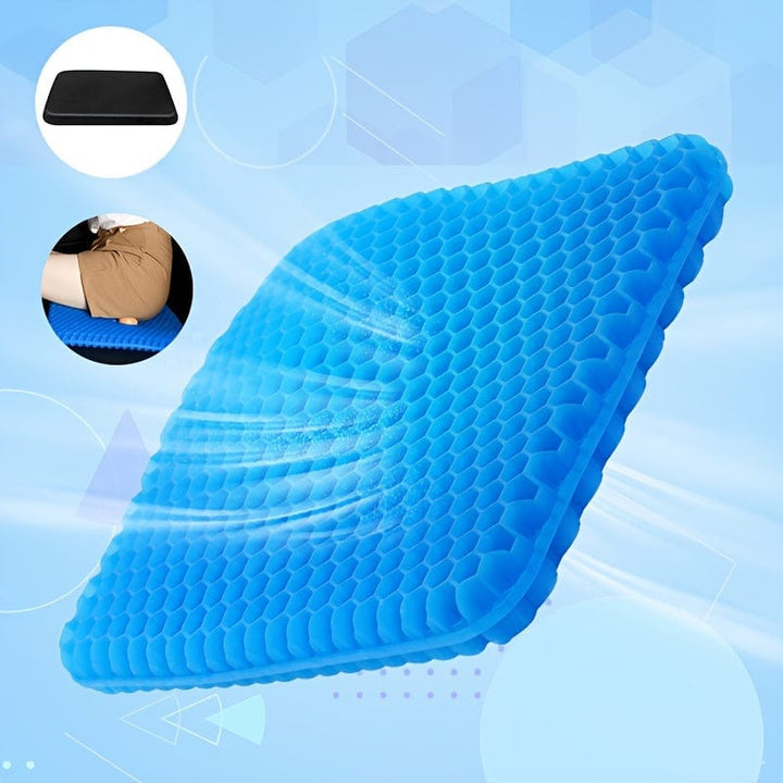 Car Seat Cushion Summer Gel Honeycomb Chair Cushion Cool Cushion Single Ventilated Seat Cushion Breathable Truck Cool Silicone Butt Cushion | Kalsten