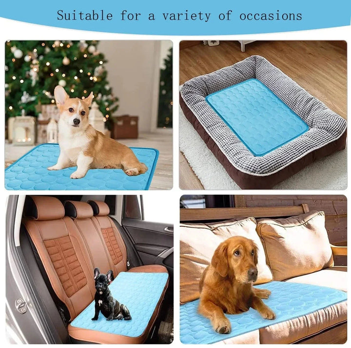 Dog Cooling Mat Summer Pad for Dogs Cat Blanket Breathable Dog Bed Kennel Puppy Sleeping Sofa Cushion Dog Accessories | Kalsten