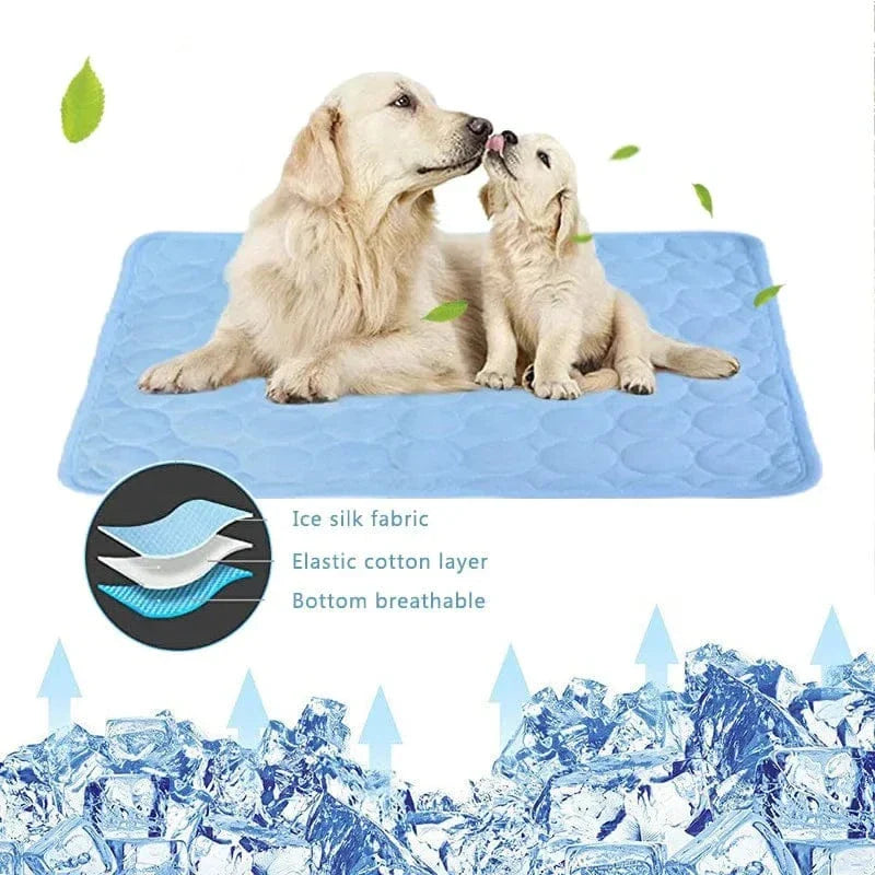 Dog Cooling Mat Summer Pad for Dogs Cat Blanket Breathable Dog Bed Kennel Puppy Sleeping Sofa Cushion Dog Accessories | Kalsten