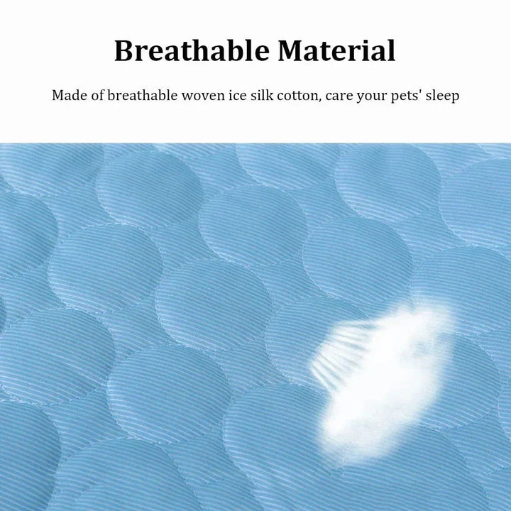 Dog Cooling Pad Ice Silk Fabric Self Cooling Gel Breathable Washable Summer Pet Mat for Dogs Cats Sofa Kennel Bed Comfortable La | Kalsten