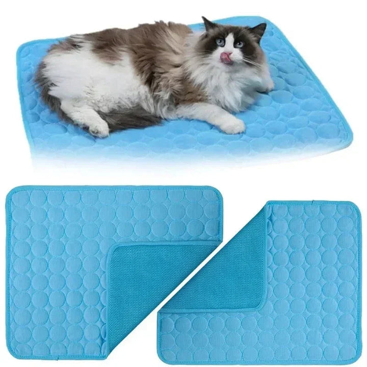 Dog Cooling Pad Ice Silk Fabric Self Cooling Gel Breathable Washable Summer Pet Mat for Dogs Cats Sofa Kennel Bed Comfortable La | Kalsten