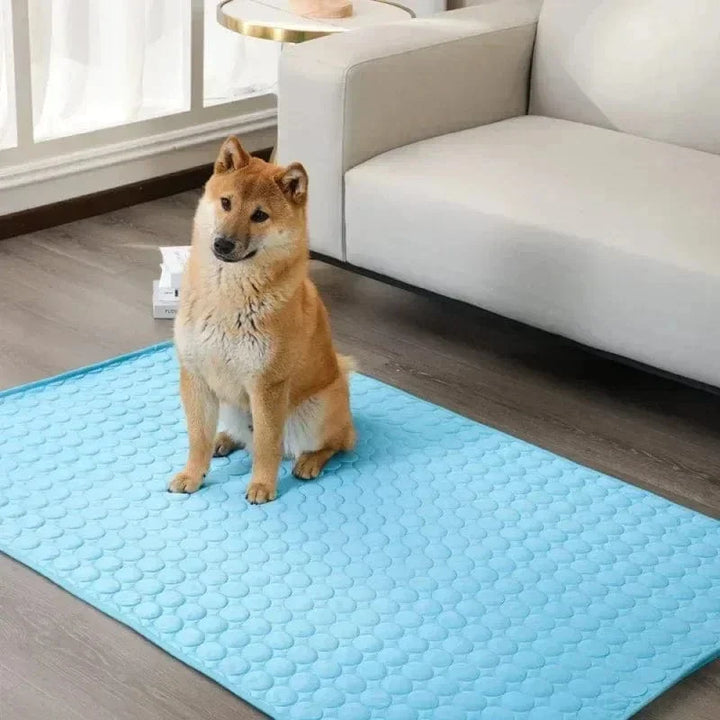 Dog Cooling Pad Ice Silk Fabric Self Cooling Gel Breathable Washable Summer Pet Mat for Dogs Cats Sofa Kennel Bed Comfortable La | Kalsten
