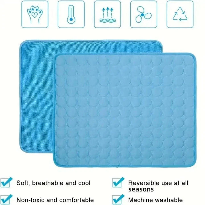 Dogs Self Cooling Mat Pet Cat Cooling Mat And Sleeping Pad For Pets Summer Cool Pads Blanket Washable Ice Silk Breathable Mat | Kalsten