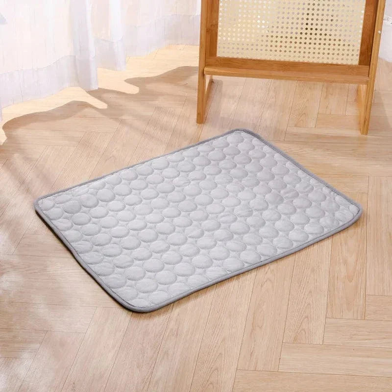 Planet Gates Summer Cooling Pet Mat Gel Ice Pad for Dogs Cats Breathable Soft Kennel Bed Non-Slip Hot Weather Cool Pad Pet Supplies