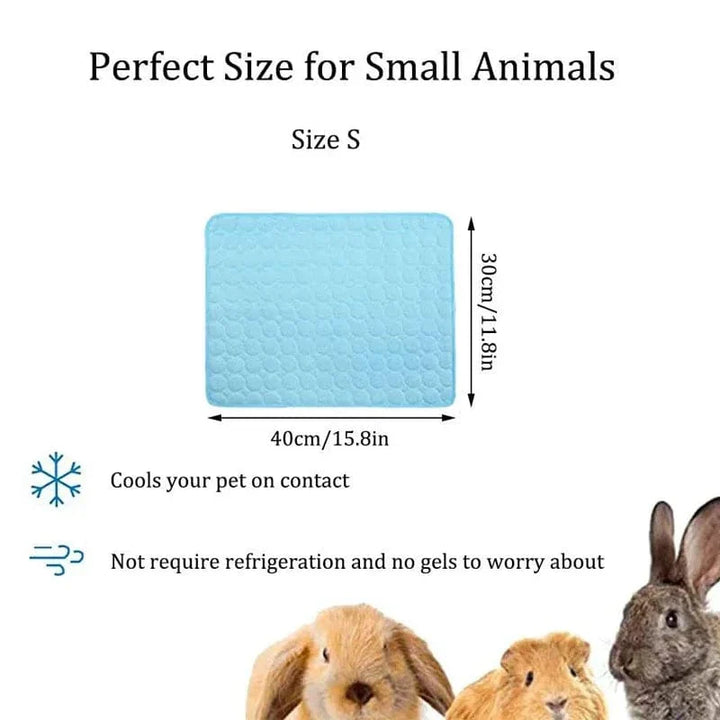 Guinea Pig Cage Liners Summer Small Animal Cooling Mat Breathable Hamster Pee Pad for Rabbit Cage Chinchilla Hedgehogs Pet Item | Kalsten