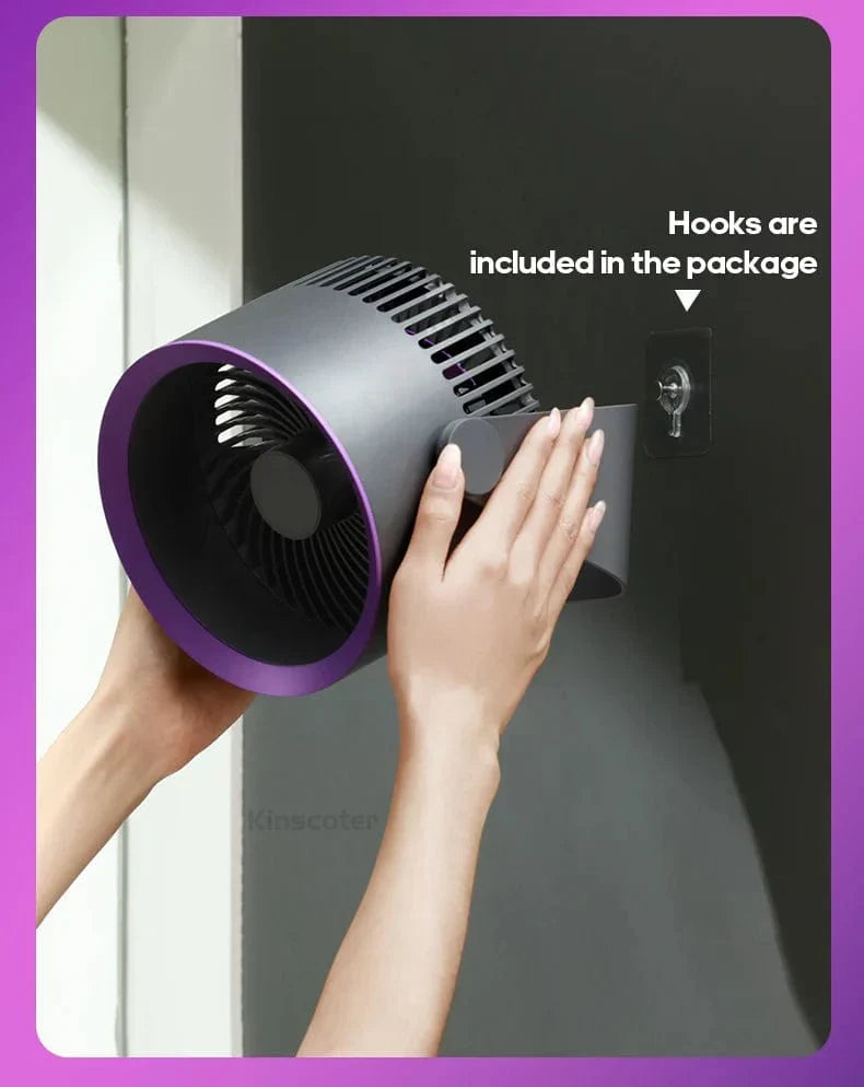 KINSCOTER Multifunctional Electric Fan Circulator Wireless Portable Home Quiet Ventilator Desktop Wall Ceiling Fan Air Cooler | Kalsten